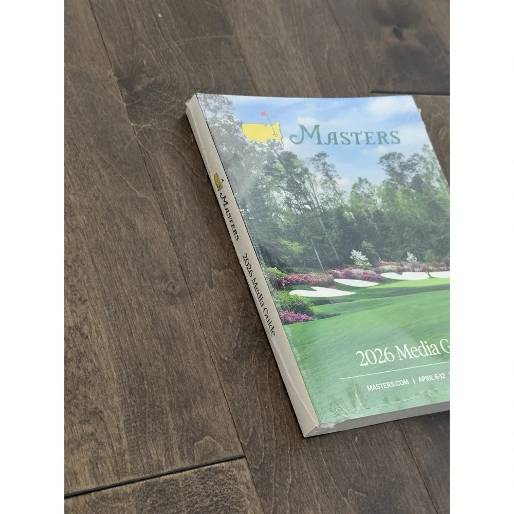 Masters 2026 Media Guide Augusta‎ National Golf Tournament New Sealed